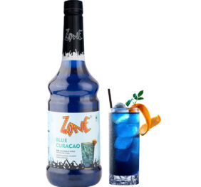 Zone Blue Curacao Flavoured Syrup